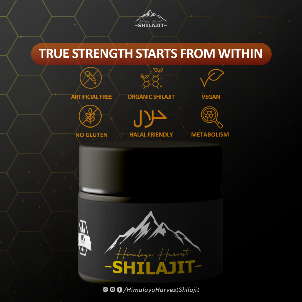 Pure Himalayan Organic Shilajit Resin for Men & Women 85+ Trace Minerals | 75% + fulvic Acid, and Humic Acid