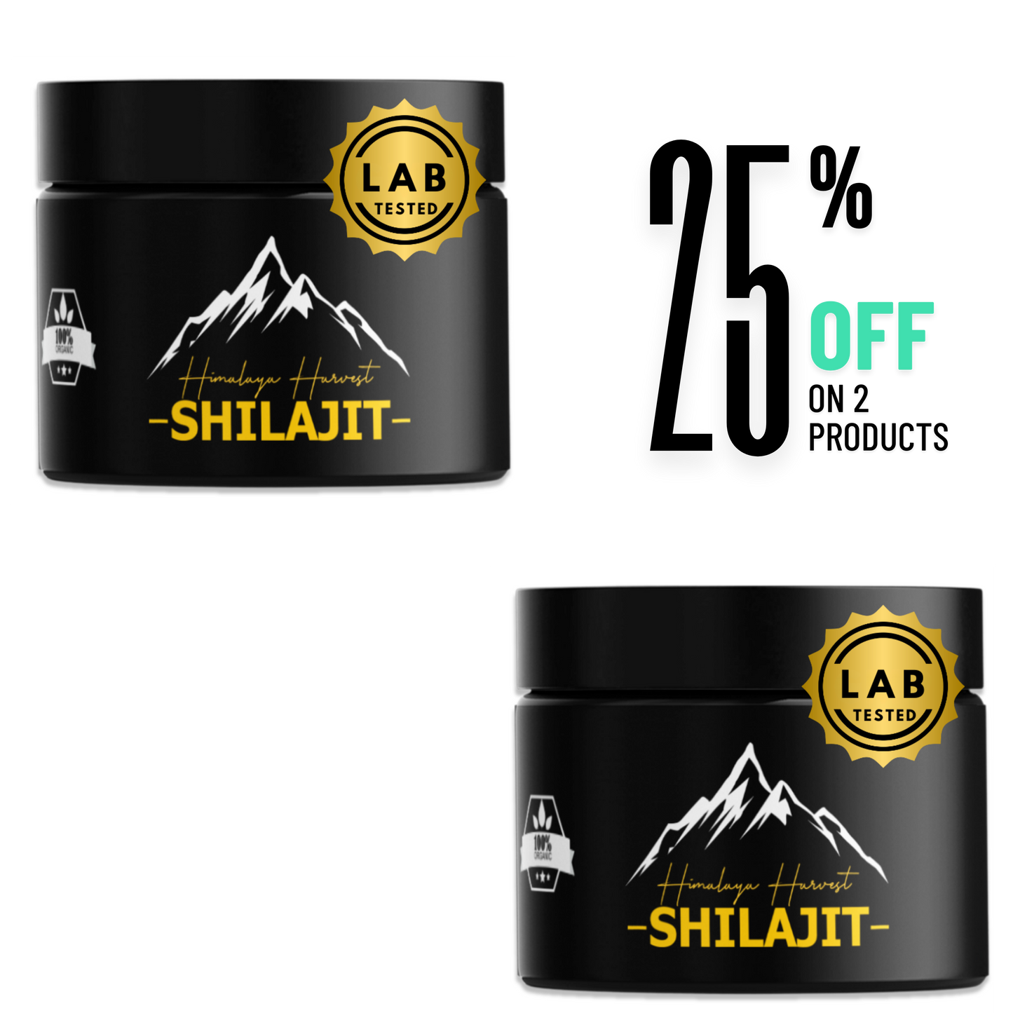 Pure Himalayan Organic Shilajit Resin for Men & Women 85+ Trace Minerals | 75% + fulvic Acid, and Humic Acid