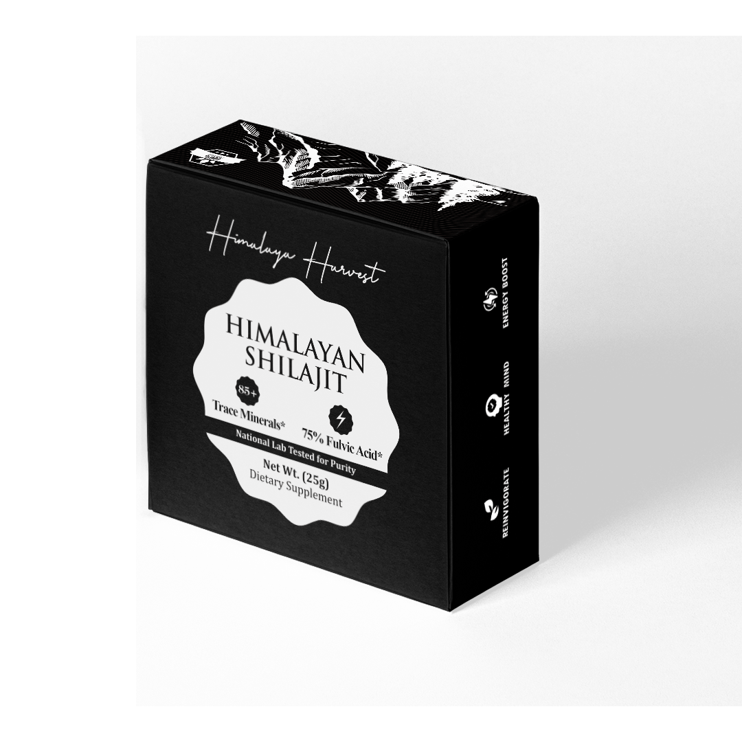 Pure Himalayan Shilajit Resin 25g | Organic, Lab-Tested | Energy Boost, Immune Support & Detox