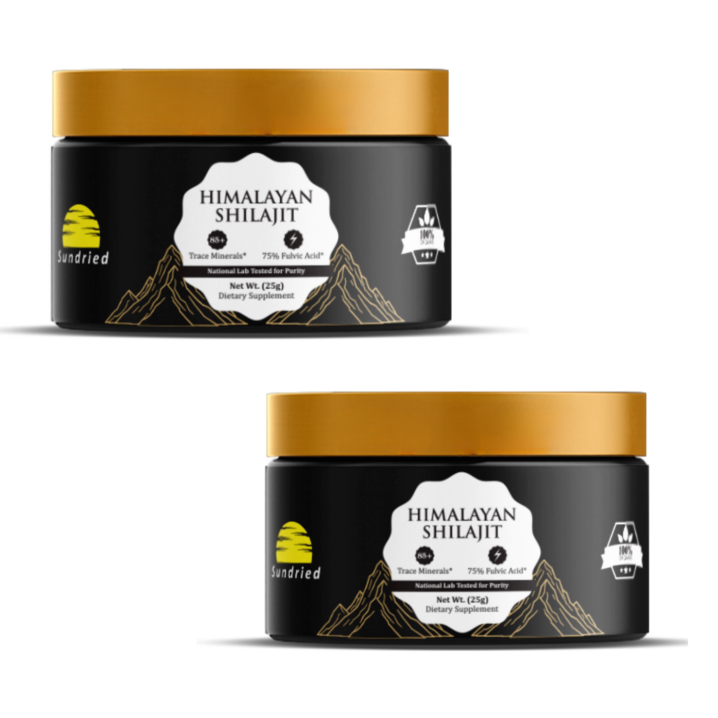 Premium Pure Himalayan Shilajit Resin 25g-  Lab Tested by Eurofins