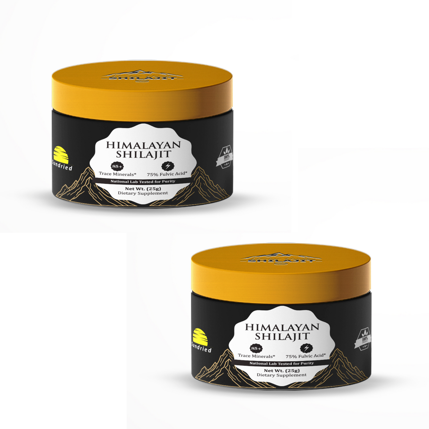 Premium Pure Himalayan Shilajit Resin 25g-  Lab Tested by Eurofins