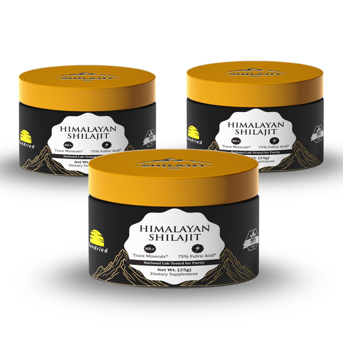 Premium Pure Himalayan Shilajit Resin 25g-  Lab Tested by Eurofins