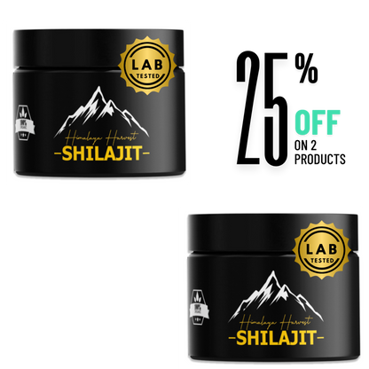 Pure Himalayan Organic Shilajit Resin for Men & Women 85+ Trace Minerals | 75% + fulvic Acid, and Humic Acid