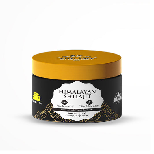 Pure Himalayan Shilajit Resin 25g | Organic, Lab-Tested | Energy Boost, Immune Support & Detox